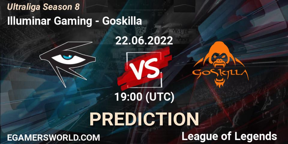 Illuminar Gaming vs Goskilla: Betting TIp, Match Prediction. 22.06.2022 at 19:15. LoL, Ultraliga Season 8