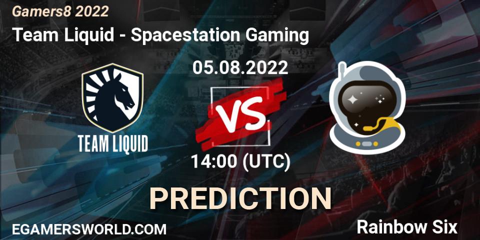 Team Liquid vs Spacestation Gaming: Betting TIp, Match Prediction. 05.08.22. Rainbow Six, Gamers8 2022