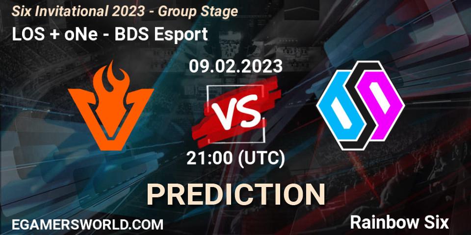 LOS + oNe vs BDS Esport: Betting TIp, Match Prediction. 09.02.23. Rainbow Six, Six Invitational 2023 - Group Stage