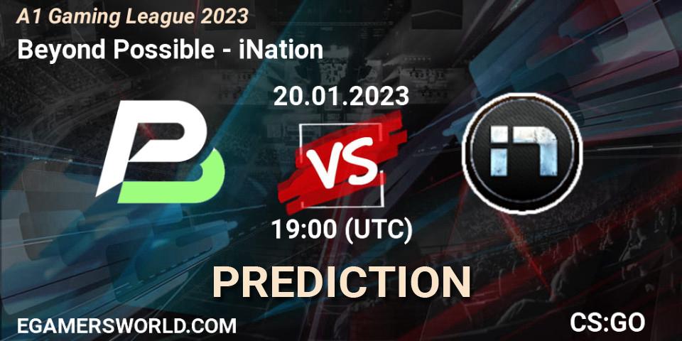 Beyond Possible vs iNation: Betting TIp, Match Prediction. 20.01.23. CS2 (CS:GO), A1 Gaming League 2023