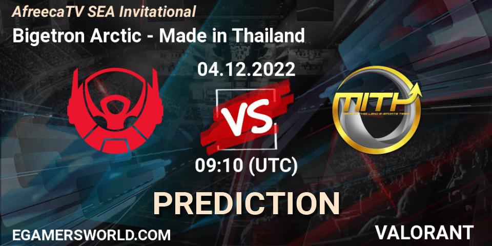 Bigetron Arctic vs Made in Thailand: Betting TIp, Match Prediction. 04.12.22. VALORANT, AfreecaTV SEA Invitational