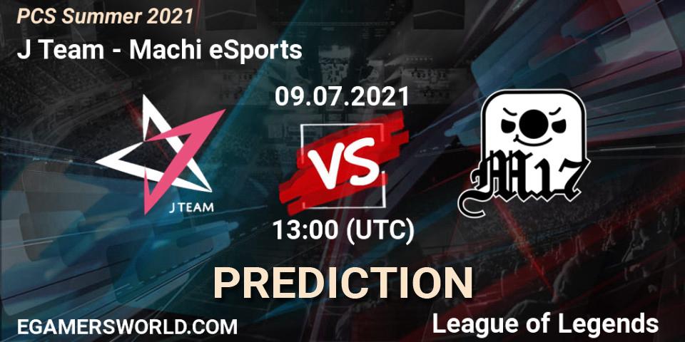 J Team vs Machi eSports: Betting TIp, Match Prediction. 09.07.21. LoL, PCS Summer 2021
