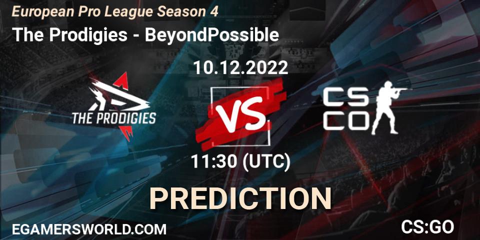The Prodigies vs BeyondPossible: Betting TIp, Match Prediction. 10.12.22. CS2 (CS:GO), European Pro League Season 4