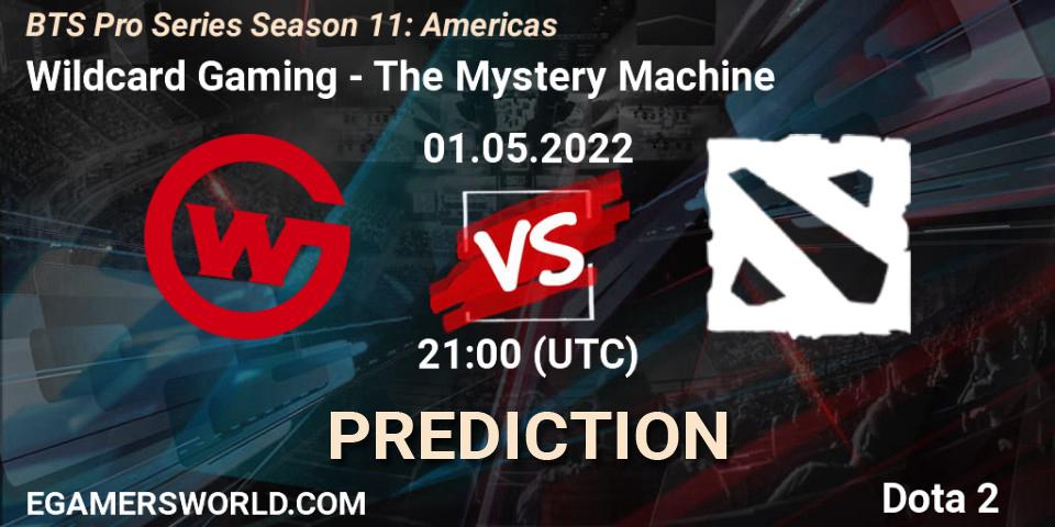 Wildcard Gaming vs The Mystery Machine: Betting TIp, Match Prediction. 01.05.2022 at 21:03. Dota 2, BTS Pro Series Season 11: Americas