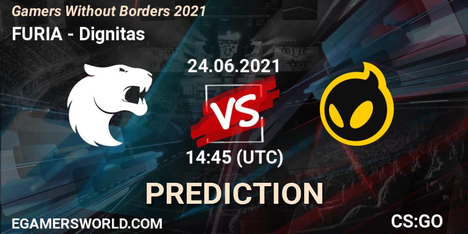 FURIA vs Dignitas: Betting TIp, Match Prediction. 24.06.21. CS2 (CS:GO), Gamers Without Borders 2021