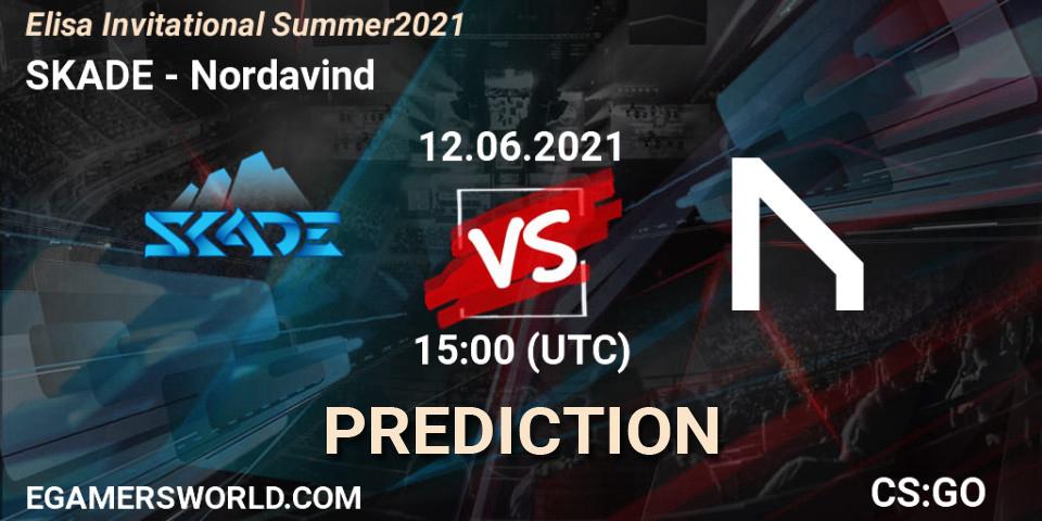 SKADE vs Nordavind: Betting TIp, Match Prediction. 12.06.21. CS2 (CS:GO), Elisa Invitational Summer 2021