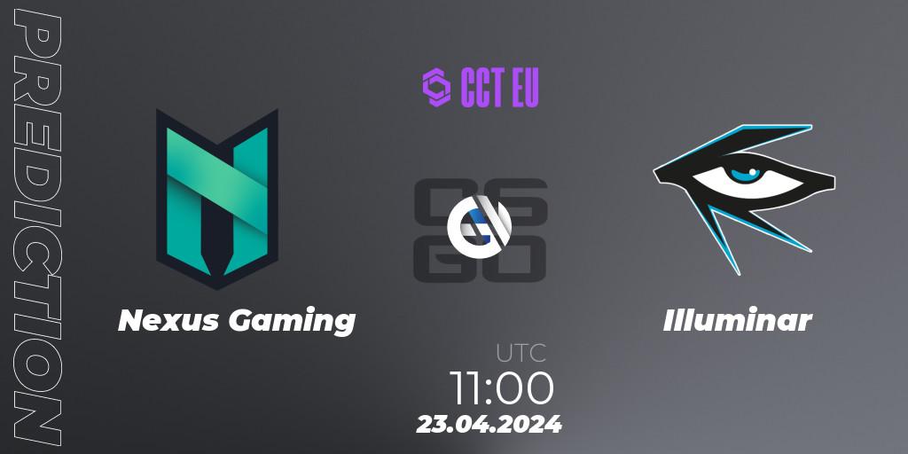 Nexus Gaming vs Illuminar: Betting TIp, Match Prediction. 23.04.24. CS2 (CS:GO), CCT Season 2 Europe Series 1