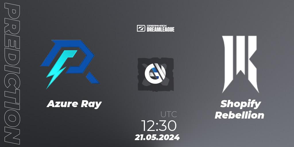 Azure Ray vs Shopify Rebellion: Betting TIp, Match Prediction. 21.05.2024 at 12:40. Dota 2, DreamLeague Season 23