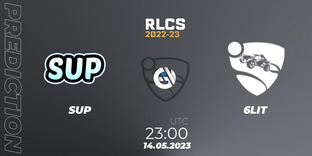 SUP vs 6LIT: Betting TIp, Match Prediction. 14.05.23. Rocket League, RLCS 2022-23 - Spring: North America Regional 2 - Spring Cup: Closed Qualifier