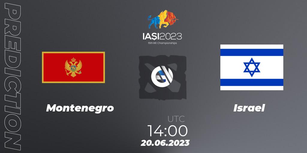 Montenegro vs Israel: Betting TIp, Match Prediction. 20.06.2023 at 14:38. Dota 2, IESF Europe B Qualifier 2023