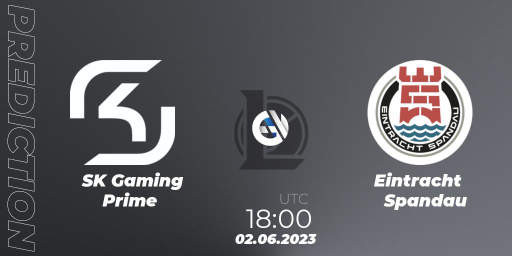 SK Gaming Prime vs Eintracht Spandau: Betting TIp, Match Prediction. 02.06.23. LoL, Prime League Summer 2023 - Group Stage