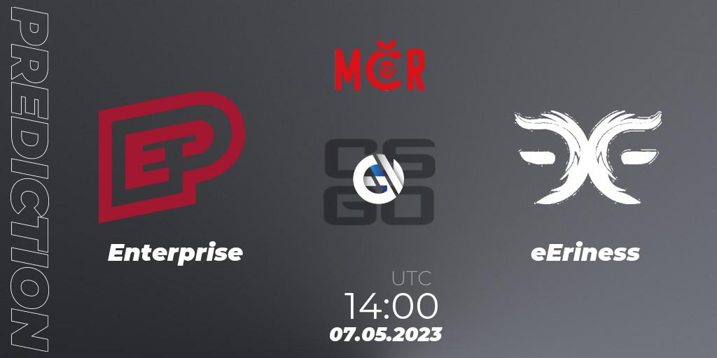 Enterprise vs eEriness: Betting TIp, Match Prediction. 07.05.23. CS2 (CS:GO), Tipsport Cup Bratislava 2023: Closed Qualifier
