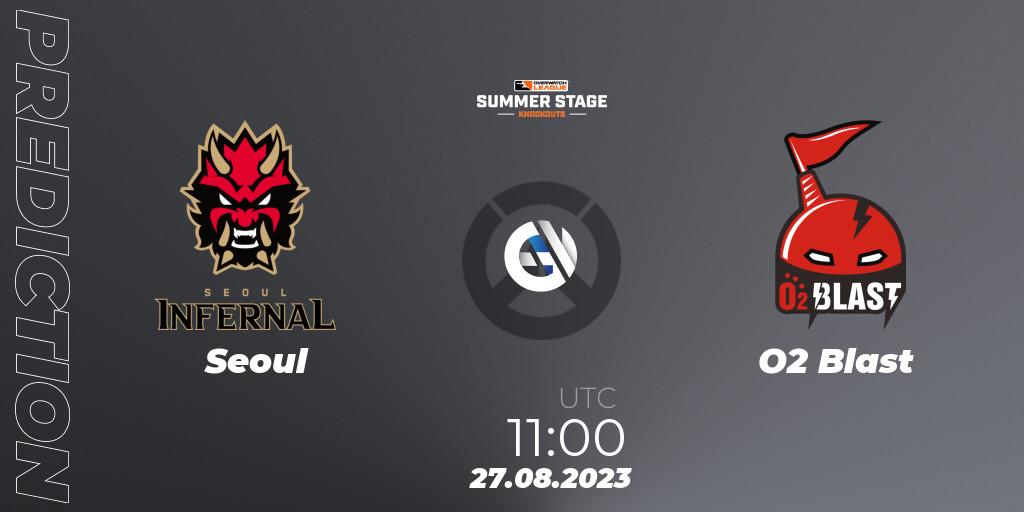 Seoul vs O2 Blast: Betting TIp, Match Prediction. 03.09.23. Overwatch, Overwatch League 2023 - Summer Stage Knockouts