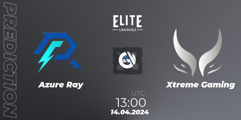 Azure Ray vs Xtreme Gaming: Betting TIp, Match Prediction. 14.04.2024 at 13:19. Dota 2, Elite League