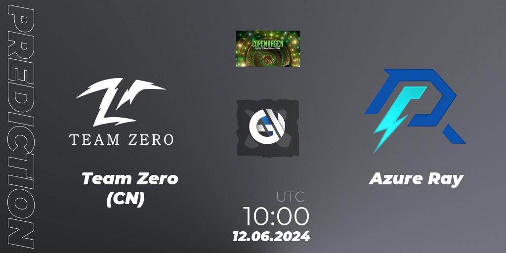 Team Zero (CN) vs Azure Ray: Betting TIp, Match Prediction. 12.06.2024 at 08:30. Dota 2, The International 2024 - China Closed Qualifier