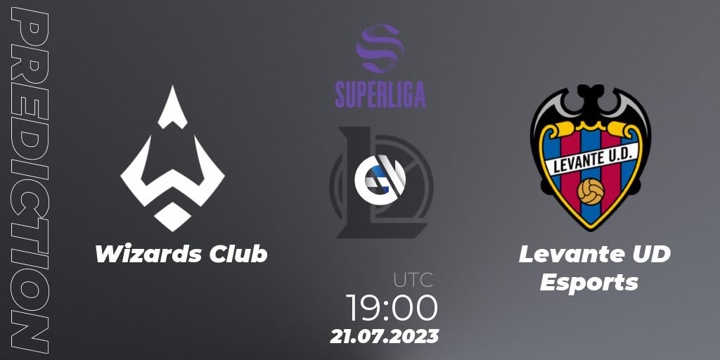 Wizards Club vs Levante UD Esports: Betting TIp, Match Prediction. 21.07.23. LoL, LVP Superliga 2nd Division 2023 Summer