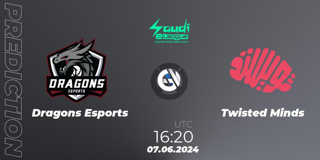 Dragons Esports vs Twisted Minds: Betting TIp, Match Prediction. 07.06.2024 at 16:20. Overwatch, Saudi eLeague 2024 - Major 2