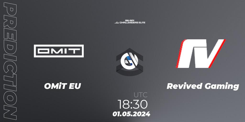OMiT EU vs Revived Gaming: Betting TIp, Match Prediction. 01.05.2024 at 18:30. Call of Duty, Call of Duty Challengers 2024 - Elite 2: EU
