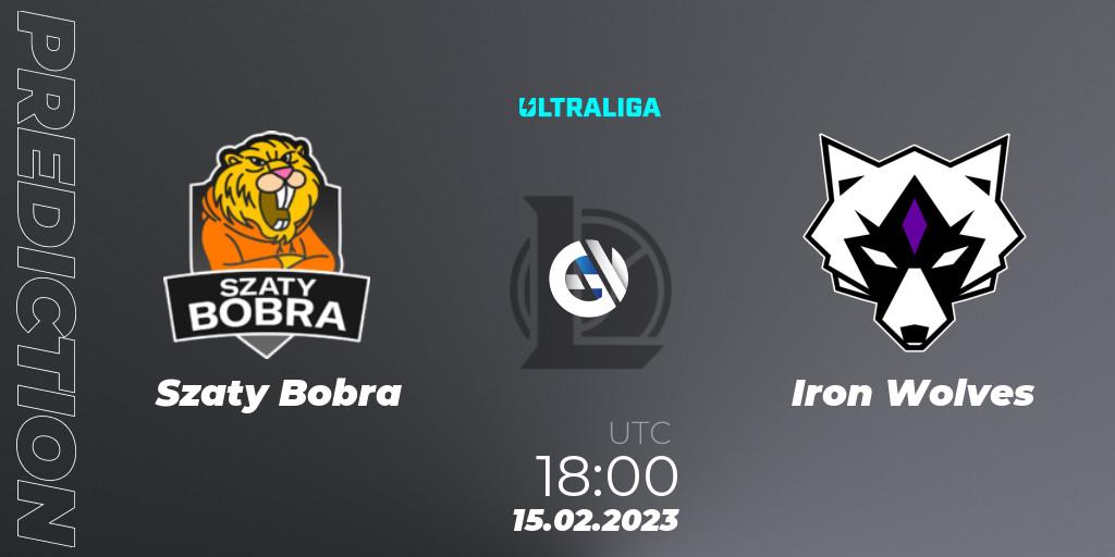 Szaty Bobra vs Iron Wolves: Betting TIp, Match Prediction. 21.02.2023 at 18:00. LoL, Ultraliga Season 9 - Group Stage