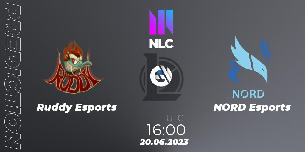 Ruddy Esports vs NORD Esports: Betting TIp, Match Prediction. 20.06.2023 at 16:00. LoL, NLC Summer 2023 - Group Stage