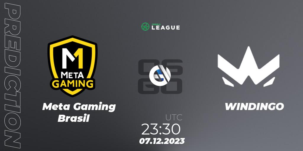 Meta Gaming Brasil vs WINDINGO: Betting TIp, Match Prediction. 07.12.23. CS2 (CS:GO), ESEA Season 47: Open Division - South America