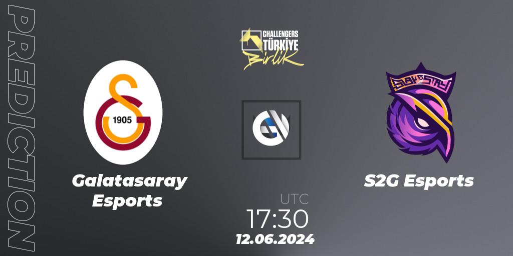 Galatasaray Esports vs S2G Esports: Betting TIp, Match Prediction. 12.06.2024 at 17:30. VALORANT, VALORANT Challengers 2024 Turkey: Birlik Split 2