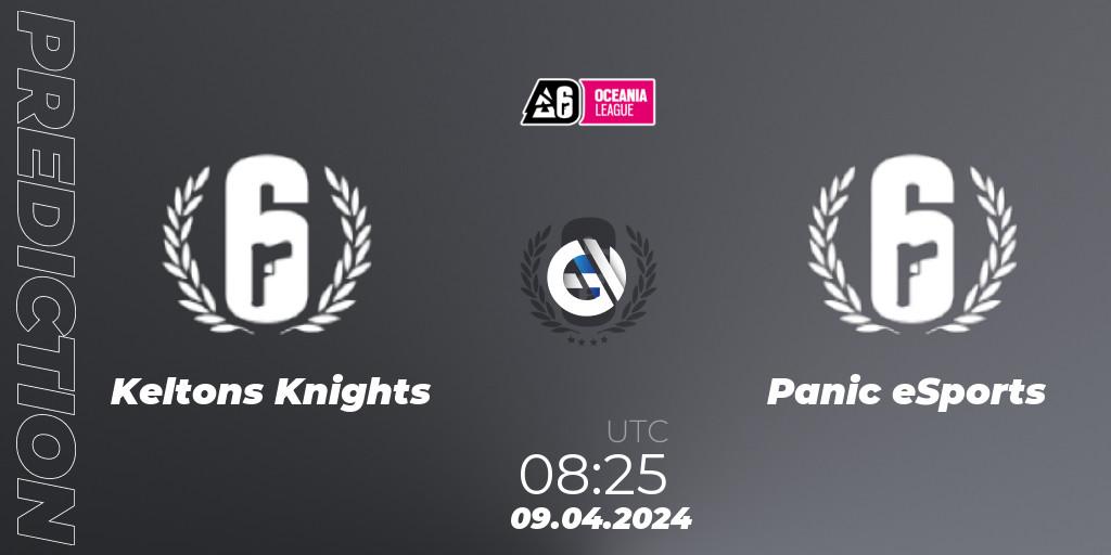 Keltons Knights vs Panic eSports: Betting TIp, Match Prediction. 09.04.24. Rainbow Six, Oceania League 2024 - Stage 1