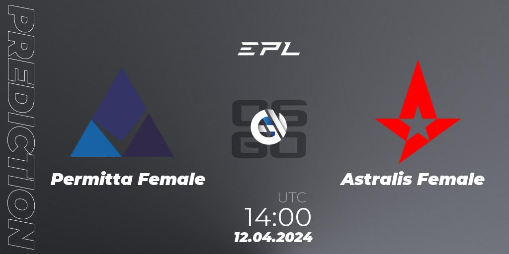 Permitta Female vs Astralis Female: Betting TIp, Match Prediction. 12.04.24. CS2 (CS:GO), European Pro League Female Season 1