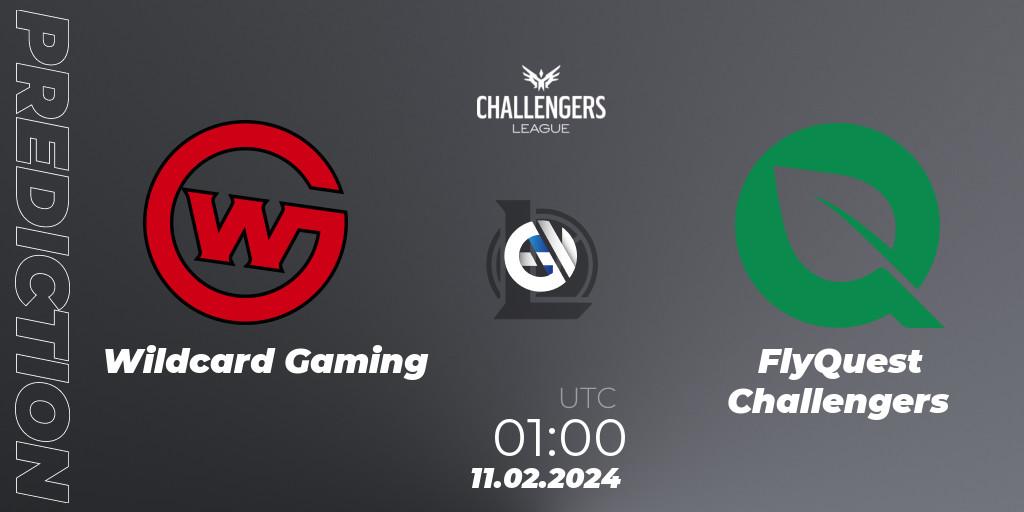 Wildcard Gaming vs FlyQuest Challengers: Betting TIp, Match Prediction. 11.02.24. LoL, NACL 2024 Spring - Group Stage