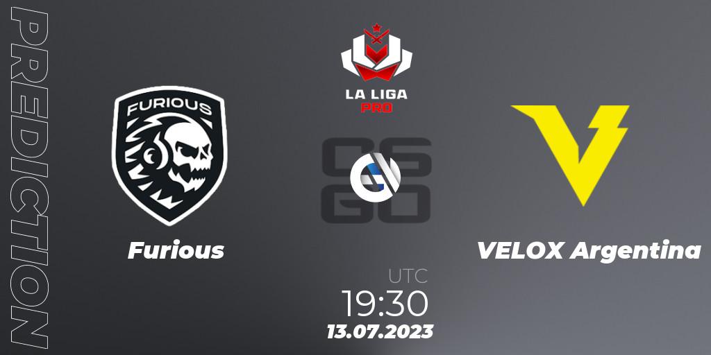 Furious vs VELOX Argentina: Betting TIp, Match Prediction. 13.07.23. CS2 (CS:GO), La Liga 2023: Pro Division