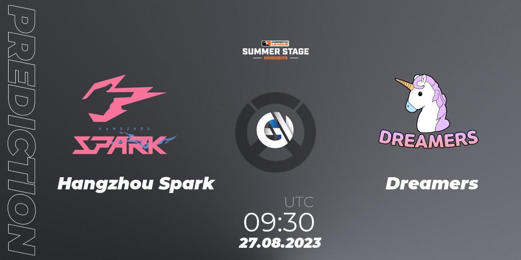 Hangzhou Spark vs Dreamers: Betting TIp, Match Prediction. 27.08.23. Overwatch, Overwatch League 2023 - Summer Stage Knockouts