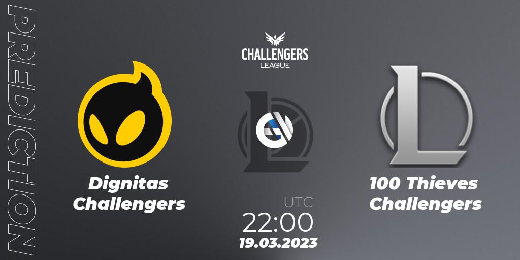 Dignitas Challengers vs 100 Thieves Challengers: Betting TIp, Match Prediction. 19.03.23. LoL, NACL 2023 Spring - Playoffs
