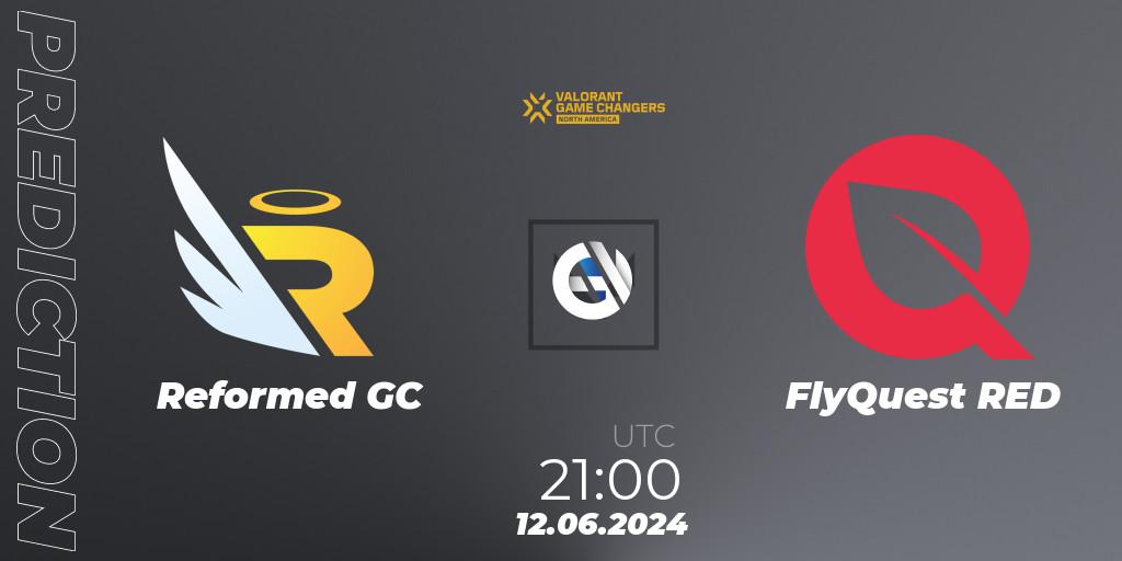 Reformed GC vs FlyQuest RED: Betting TIp, Match Prediction. 13.06.2024 at 00:30. VALORANT, VCT 2024: Game Changers North America Series 2