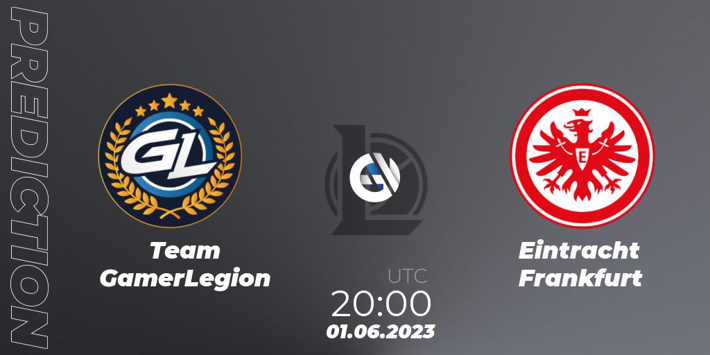 Team GamerLegion vs Eintracht Frankfurt: Betting TIp, Match Prediction. 01.06.23. LoL, Prime League Summer 2023 - Group Stage