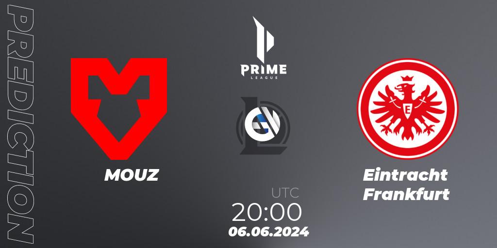 MOUZ vs Eintracht Frankfurt: Betting TIp, Match Prediction. 06.06.2024 at 20:00. LoL, Prime League Summer 2024