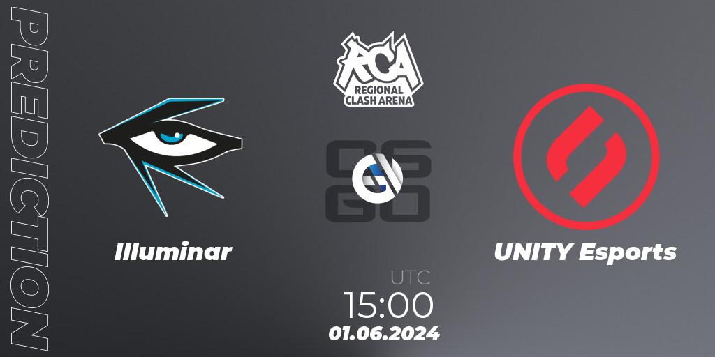 Illuminar vs GhoulsW: Betting TIp, Match Prediction. 01.06.2024 at 15:00. Counter-Strike (CS2), Regional Clash Arena Europe: Closed Qualifier