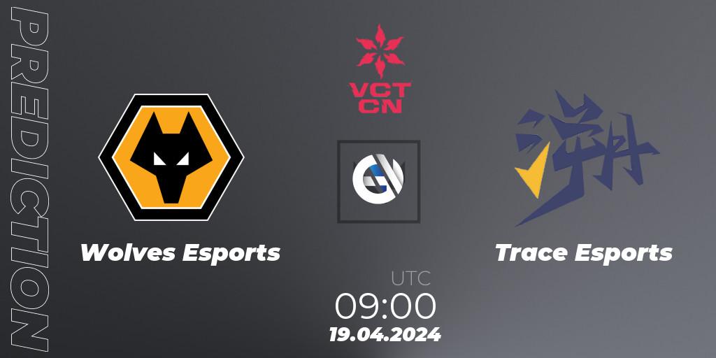 Wolves Esports vs Trace Esports: Betting TIp, Match Prediction. 19.04.2024 at 09:10. VALORANT, VALORANT Champions Tour China 2024: Stage 1 - Group Stage