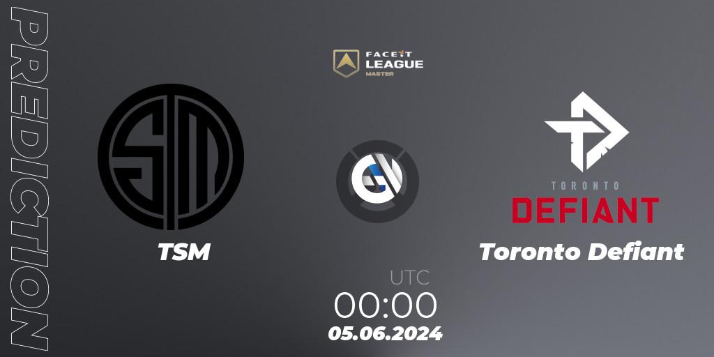 TSM vs Toronto Defiant: Betting TIp, Match Prediction. 09.06.2024 at 01:00. Overwatch, FACEIT League Season 1 - NA Master Road to EWC