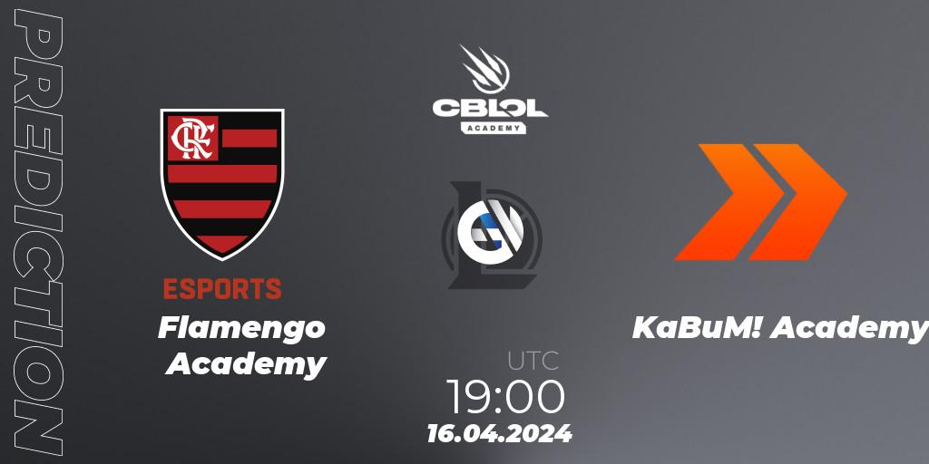 Flamengo Academy vs KaBuM! Academy: Betting TIp, Match Prediction. 16.04.24. LoL, CBLOL Academy Split 1 2024