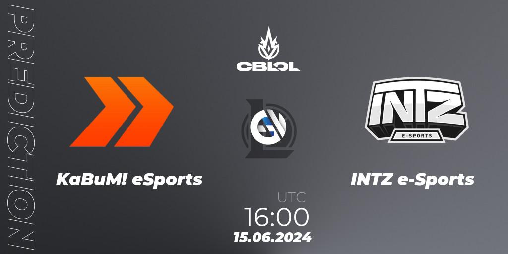 KaBuM! eSports vs INTZ e-Sports: Betting TIp, Match Prediction. 15.06.2024 at 16:00. LoL, CBLOL Split 2 2024 - Group Stage