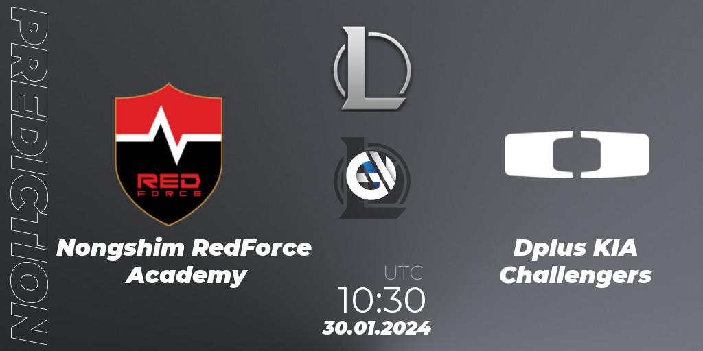 Nongshim RedForce Academy vs Dplus KIA Challengers: Betting TIp, Match Prediction. 30.01.2024 at 10:30. LoL, LCK Challengers League 2024 Spring - Group Stage