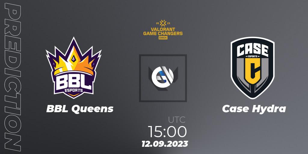BBL Queens vs Case Hydra: Betting TIp, Match Prediction. 12.09.2023 at 15:00. VALORANT, VCT 2023: Game Changers EMEA Stage 3 - Group Stage