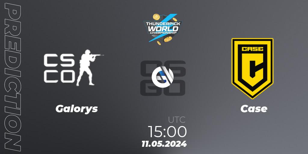 Galorys vs Case: Betting TIp, Match Prediction. 11.05.2024 at 15:00. Counter-Strike (CS2), Thunderpick World Championship 2024: South American Series #1