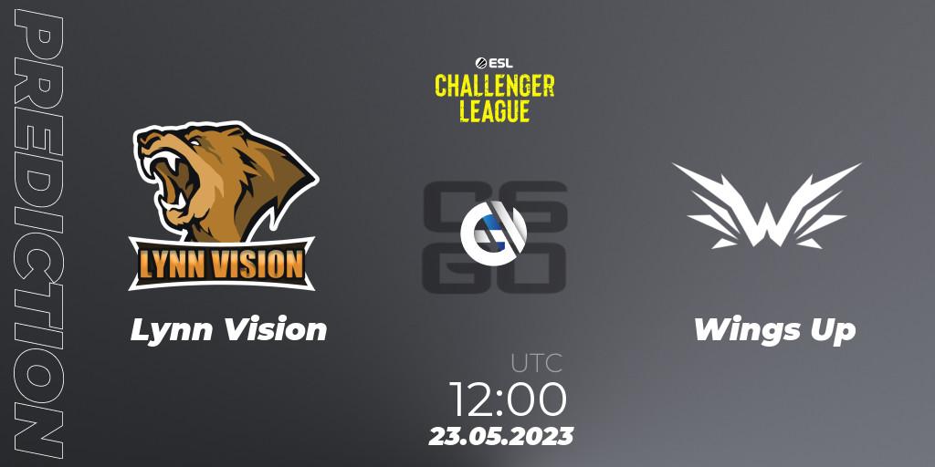 Lynn Vision vs Wings Up: Betting TIp, Match Prediction. 23.05.2023 at 12:00. Counter-Strike (CS2), ESL Challenger League Season 45: Asia-Pacific