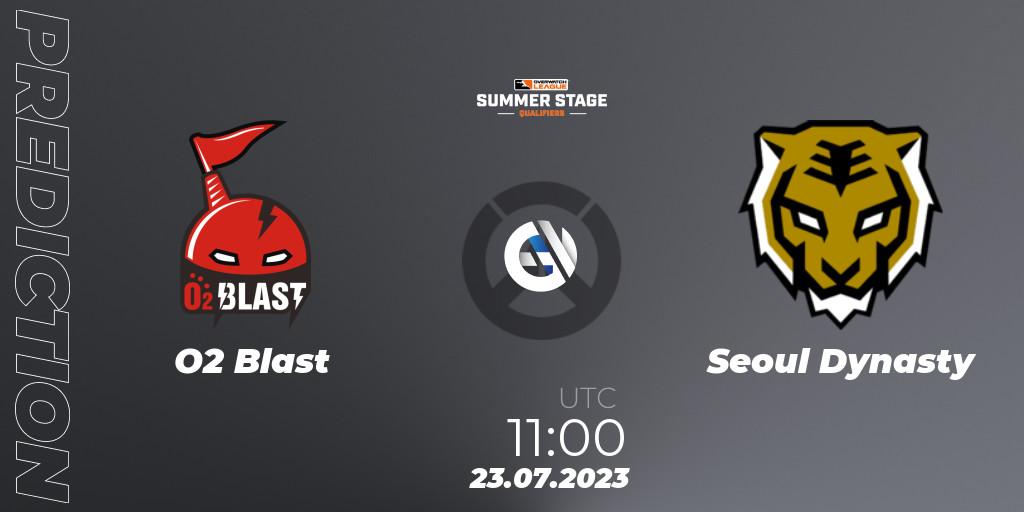O2 Blast vs Seoul Dynasty: Betting TIp, Match Prediction. 23.07.23. Overwatch, Overwatch League 2023 - Summer Stage Qualifiers