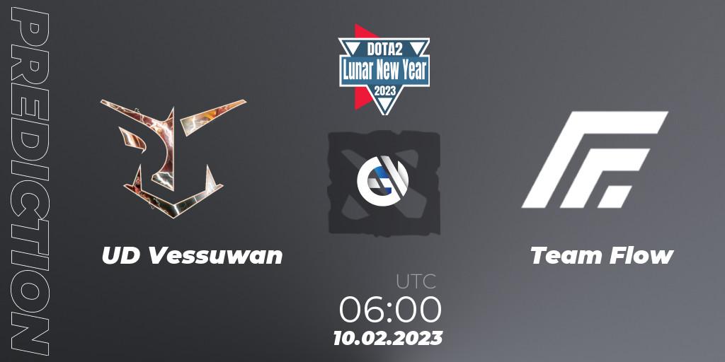 UD Vessuwan vs Team Flow: Betting TIp, Match Prediction. 11.02.23. Dota 2, Lunar New Year 2023