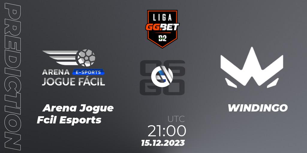 Arena Jogue Fácil Esports vs WINDINGO: Betting TIp, Match Prediction. 15.12.23. CS2 (CS:GO), Dust2 Brasil Liga Season 2