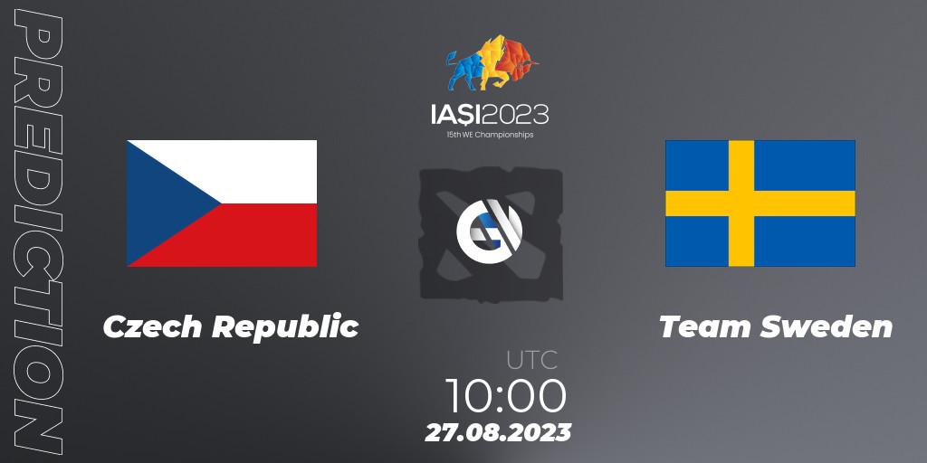Czech Republic vs Team Sweden: Betting TIp, Match Prediction. 27.08.23. Dota 2, IESF World Championship 2023