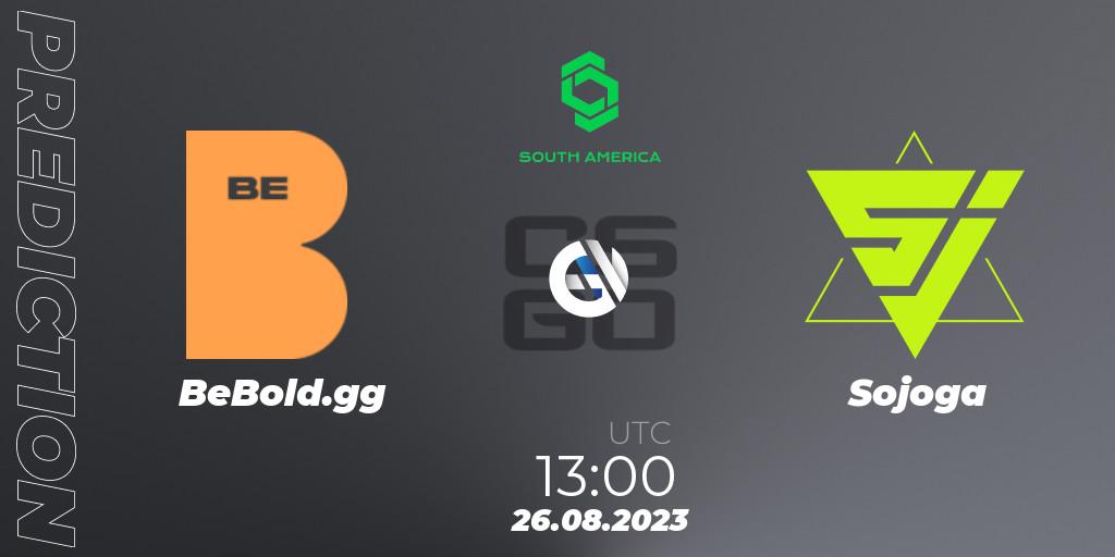 BeBold.gg vs Sojoga: Betting TIp, Match Prediction. 26.08.23. CS2 (CS:GO), CCT South America Series #10