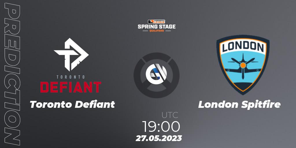 Toronto Defiant vs London Spitfire: Betting TIp, Match Prediction. 27.05.23. Overwatch, OWL Stage Qualifiers Spring 2023 West